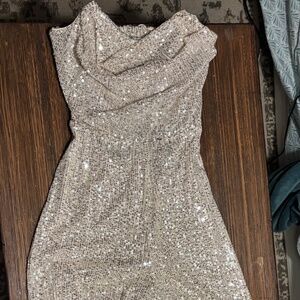 Sequined Jump Suit